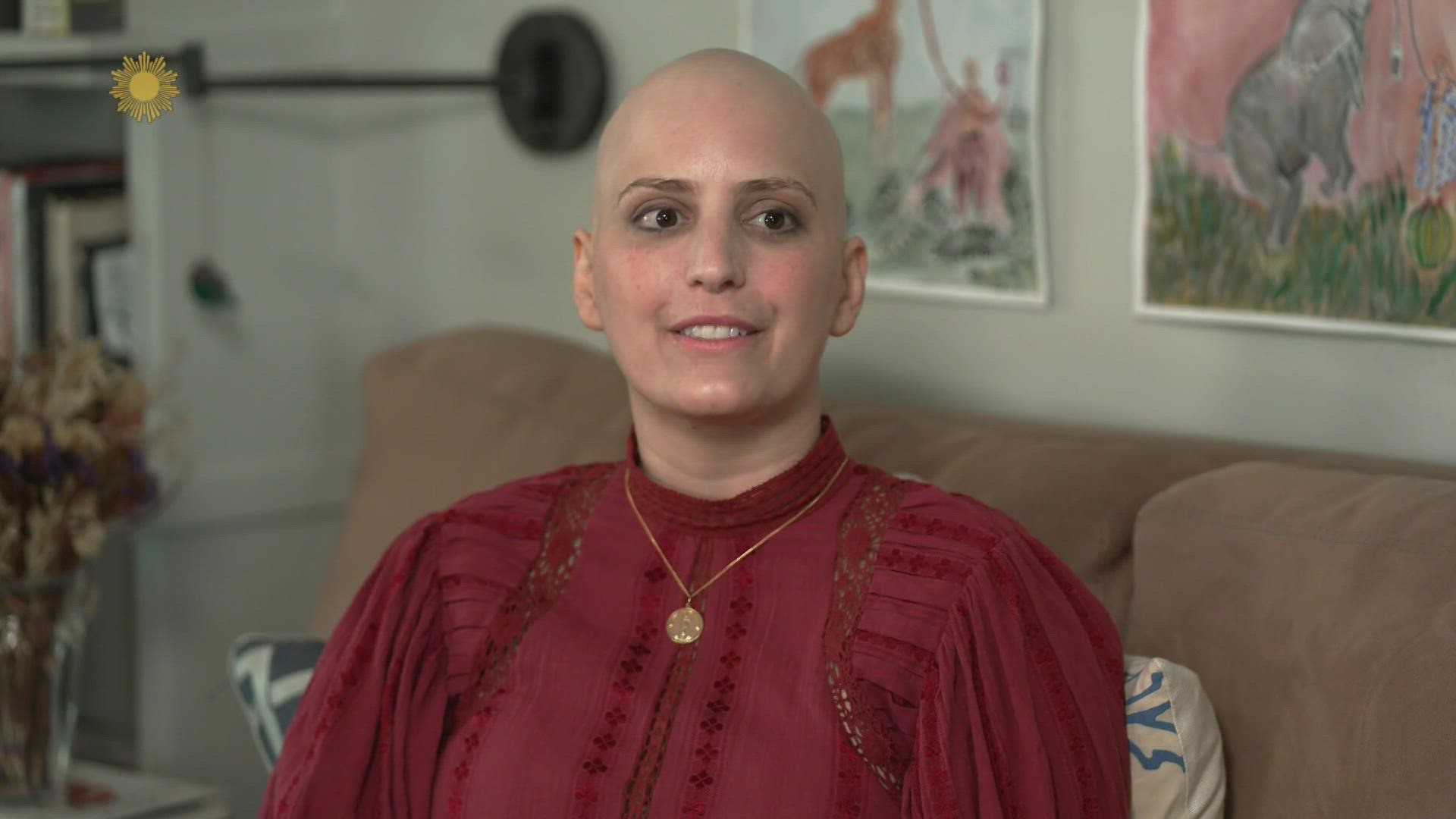 “We got married the day before I was admitted to the hospital to undergo my bone marrow transplant,” Suleika Jaouad, 33.