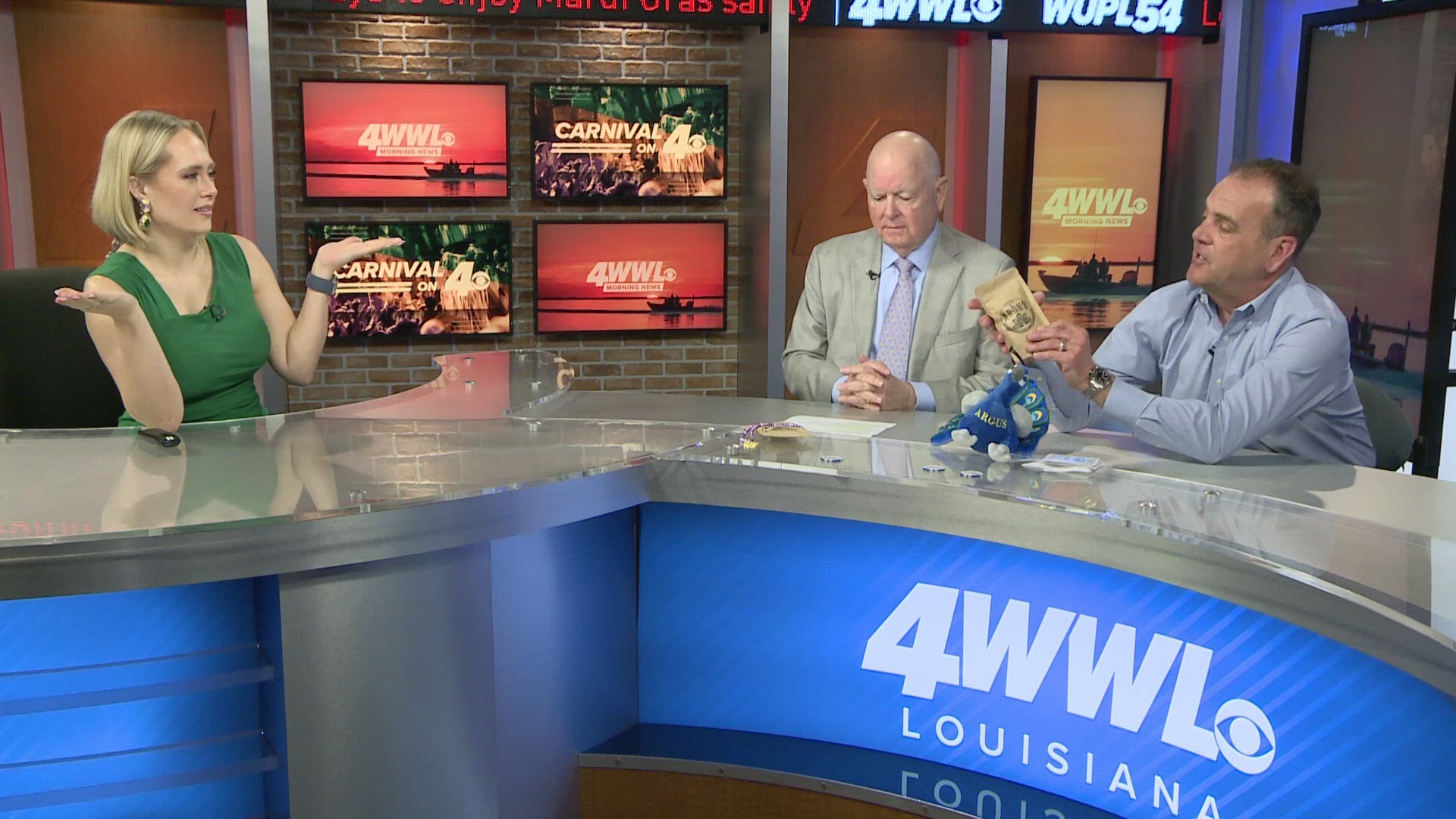 This year's theme is "Let the Games Begin." Captain Lawrence Chehardy & Captain Rob DeViney, talk about the throws and what paradegoers can expect.