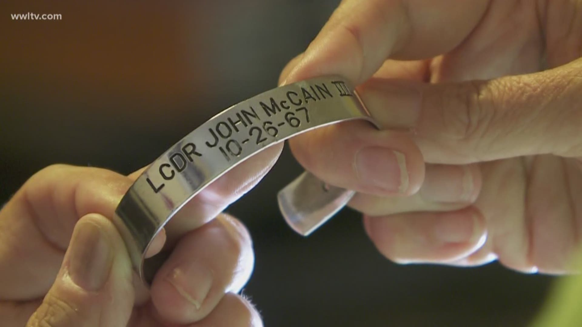 In 1970, 5 million bracelets were made, each with the name of one of the 726 prisoners of war in Vietnam.