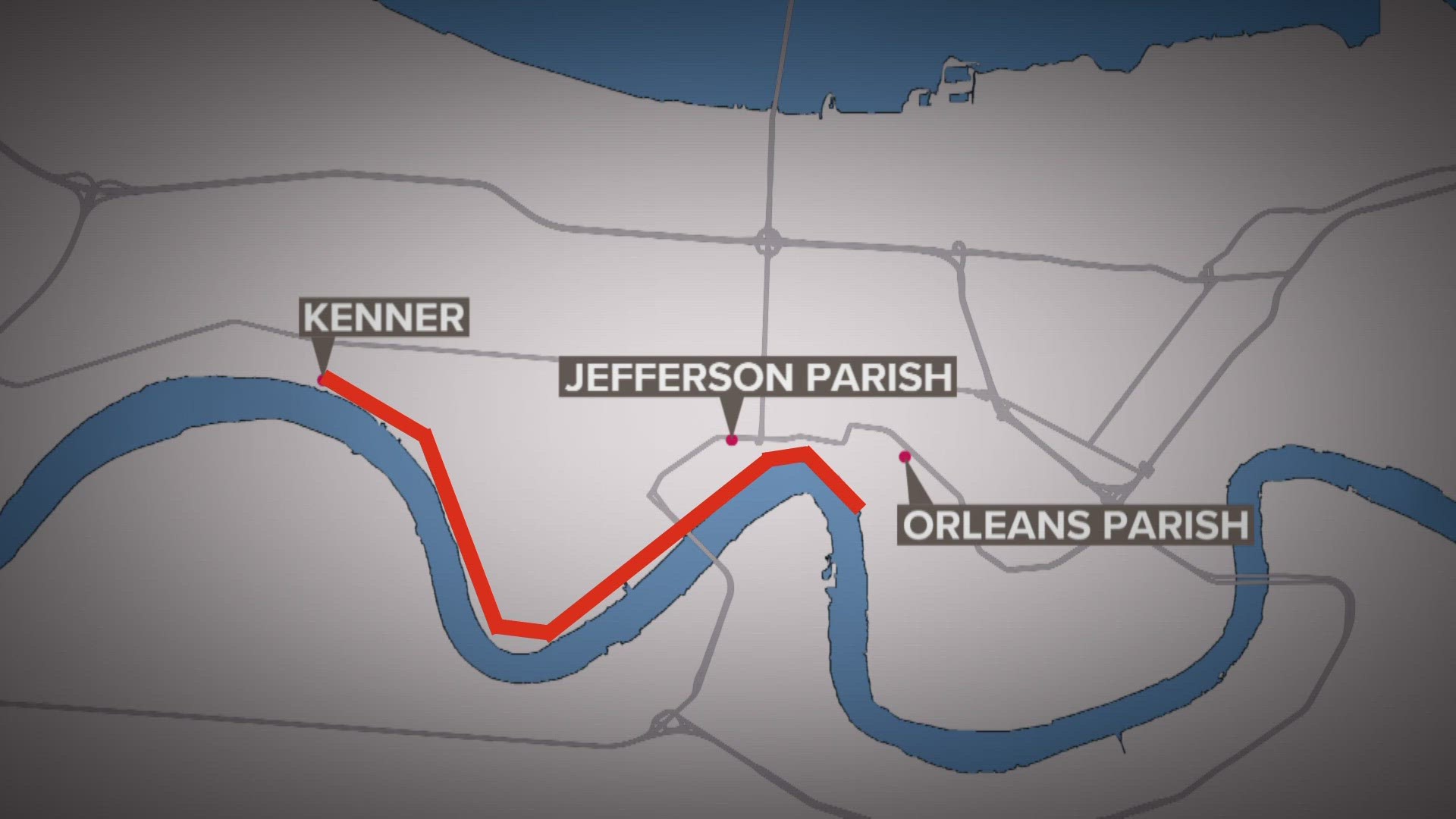 Construction of 10-to 12-mile pipeline could curb saltwater intrusion's impact on New Orleans, WWL Eyewitness News with the latest on the encroaching saltwater wedge