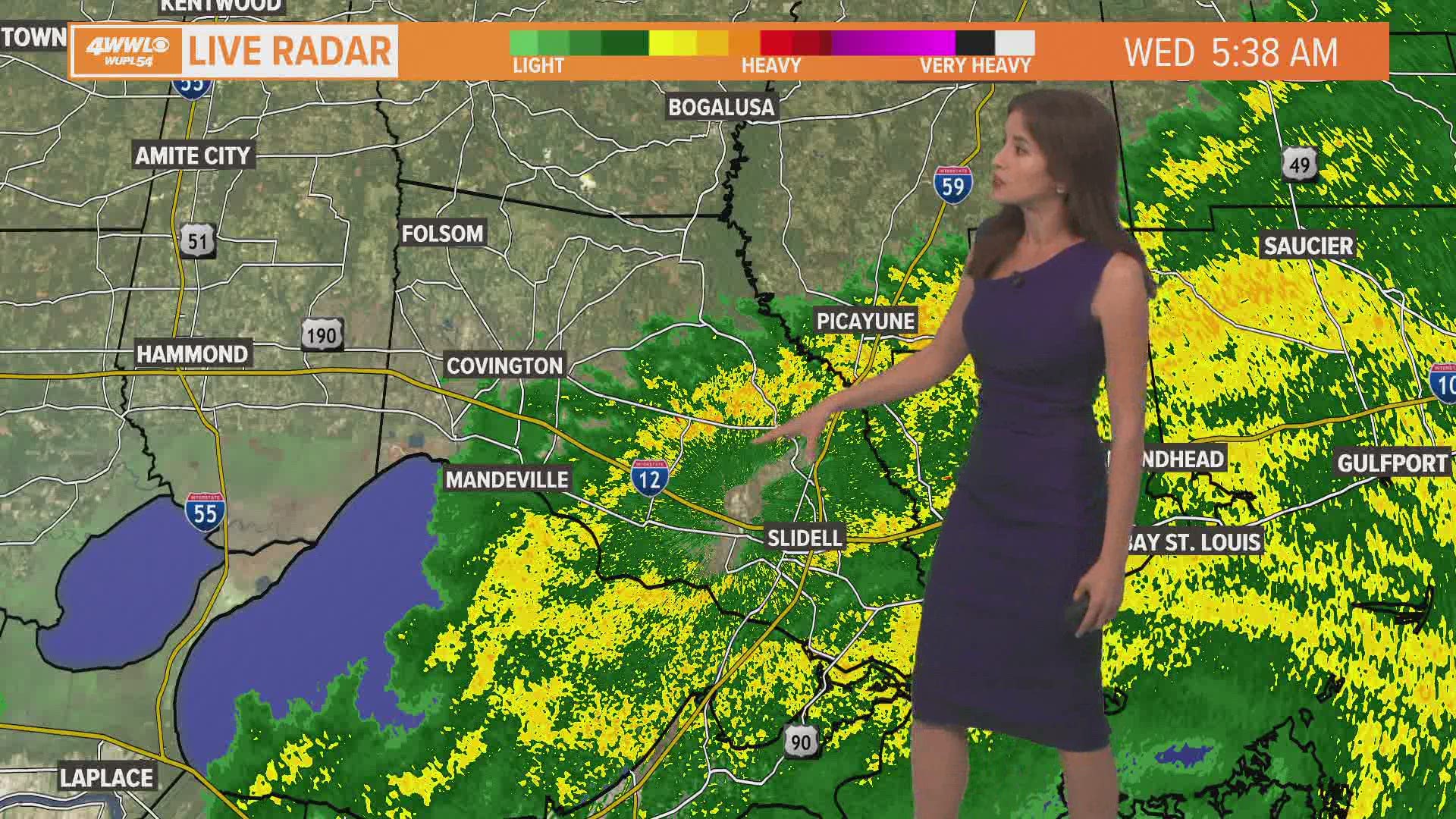Meteorologist Alexandra Cranford has the forecast at 5:30 a.m. Wednesday, March 24, 2021.