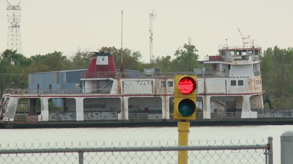 Chalmette ferry back in service after truck drives into river; someone