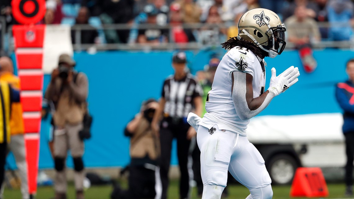 Saints take care of Panthers, 42-10