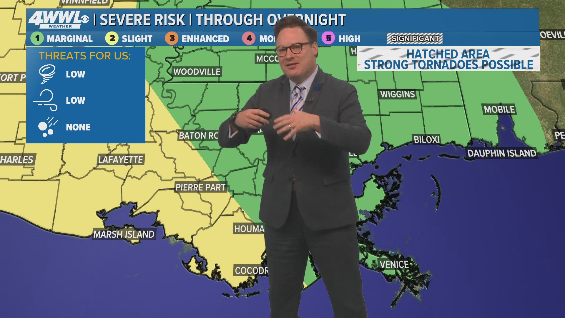 Chief Meteorologist Chris Franklin says after a stormy start, improving weather late Tuesday and colder through the week