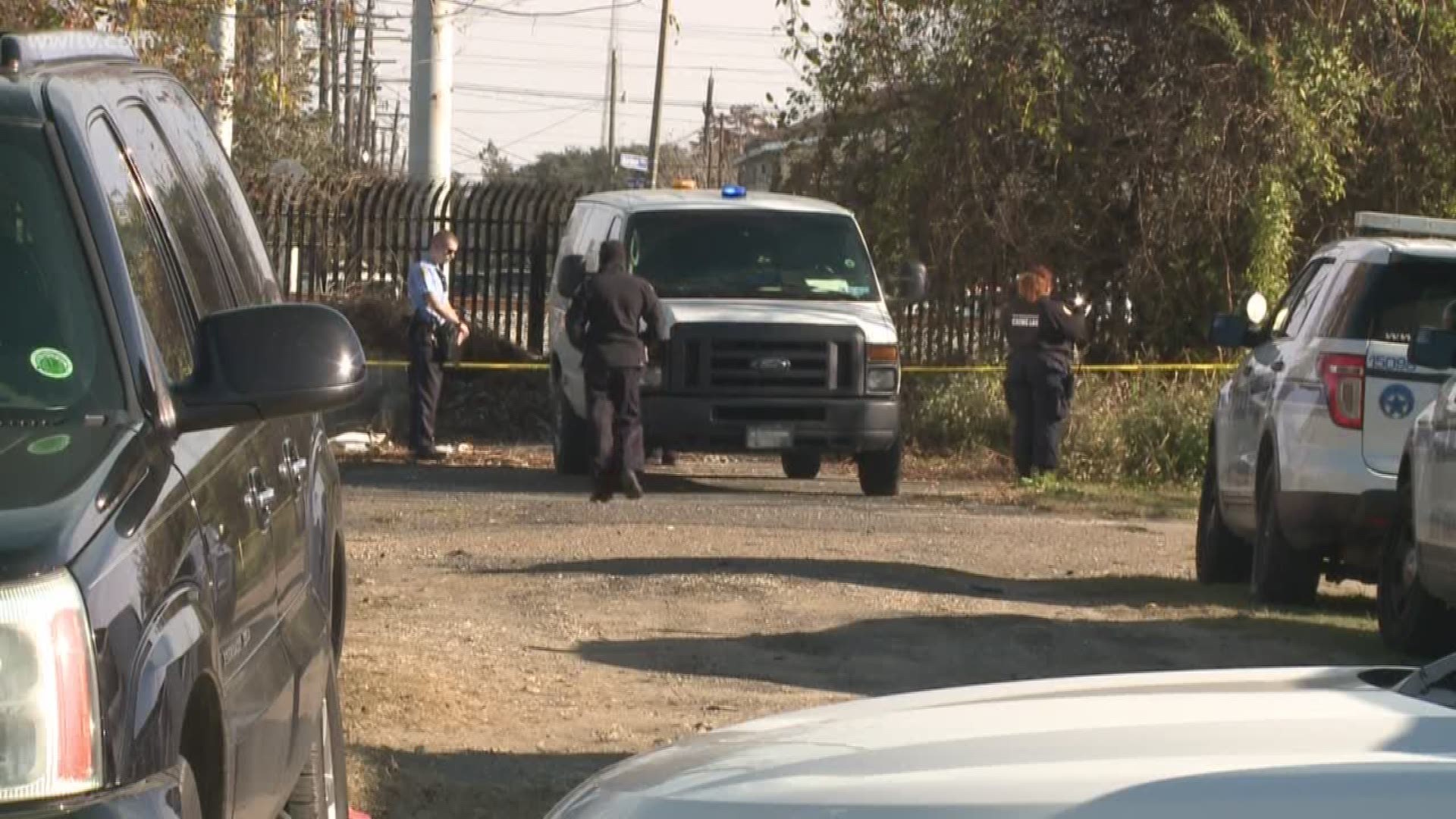 Police say the remains were found in an abandoned home in the 3300 block of Live Oak Street.