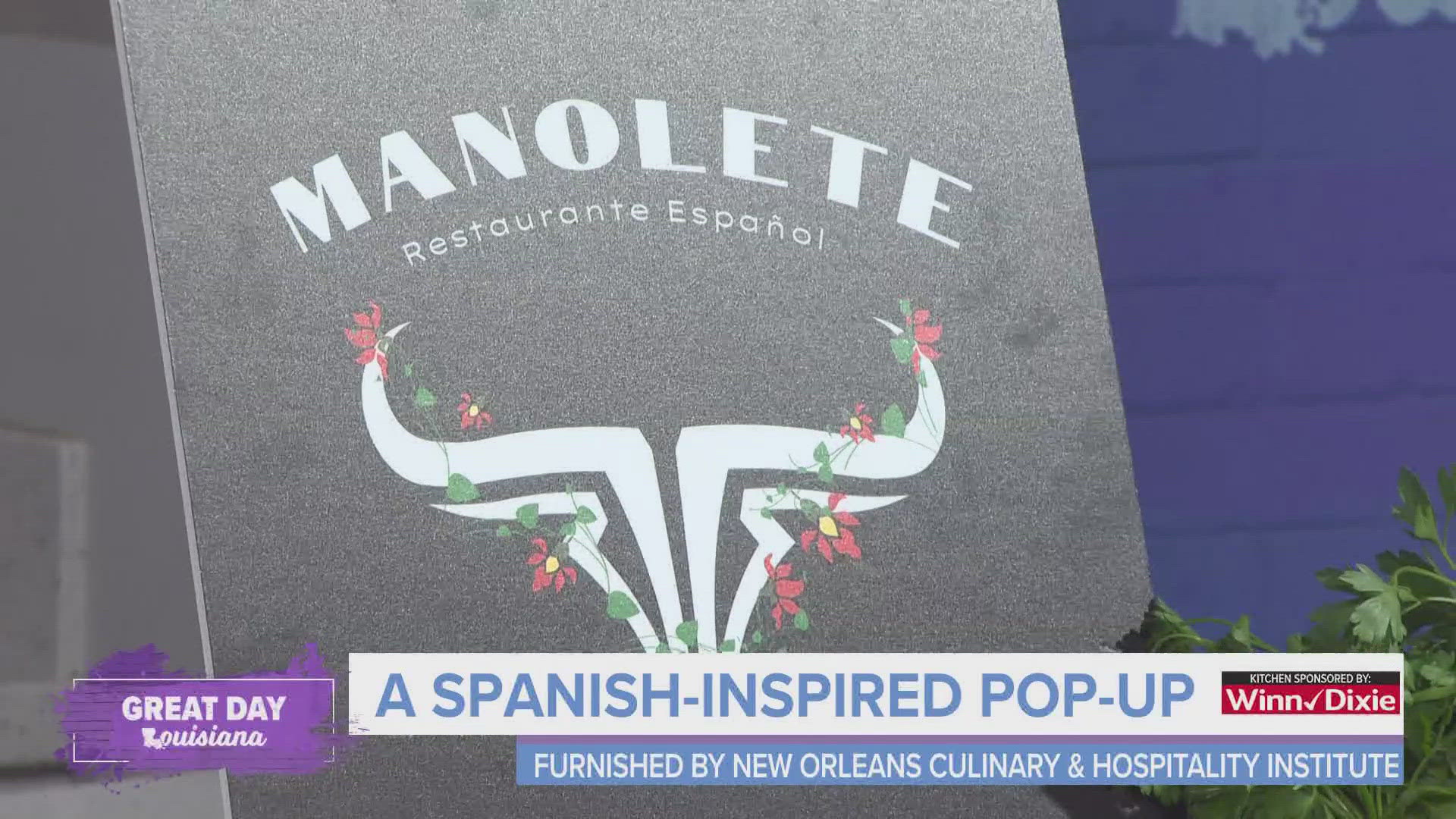 A professor and student at the New Orleans Culinary & Hospitality Institute shared a recipe for shrimp a la planca in honor of their upcoming pop-up!