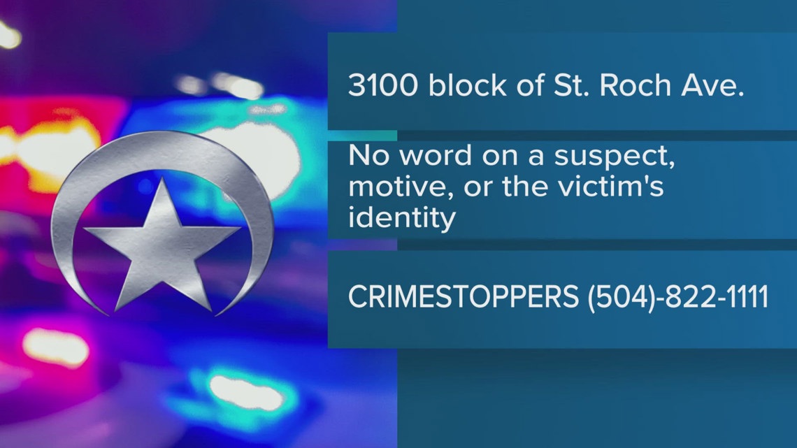 NOPD investigates a homicide on St. Roch Avenue in New Orleans | wwltv.com