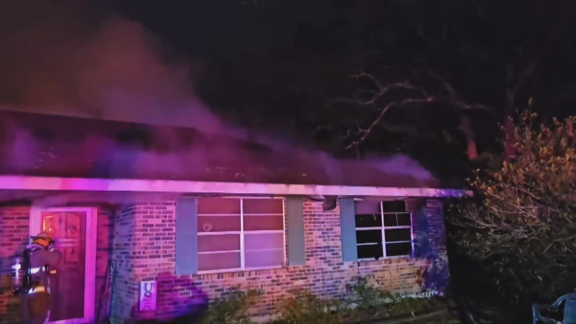 Lightning Believed To Be The Cause Of A House Fire In St Tammany Fire Officials Say