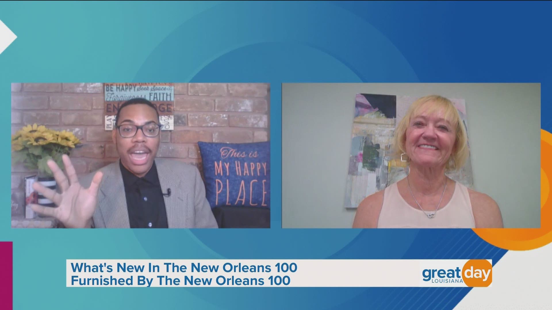 Betsie Gambel of Gambel Communications shared what new in the latest issue of "The New Orleans 100."