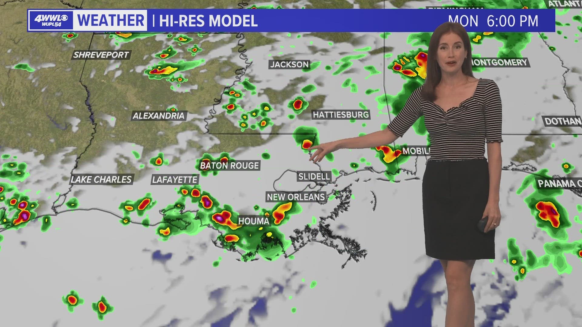 Meteorologist Alexandra Cranford has the forecast at 11 p.m. on Sunday, September 24, 2023.