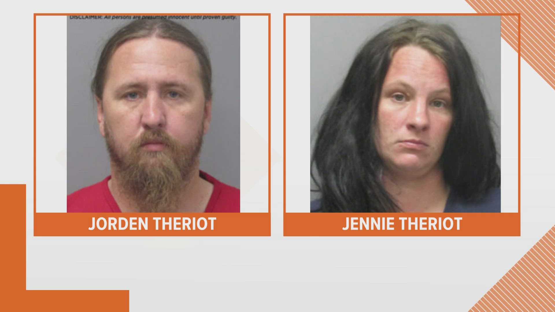 A couple in Lafourche was taken into custody on child rape, weapons, and drug charges.