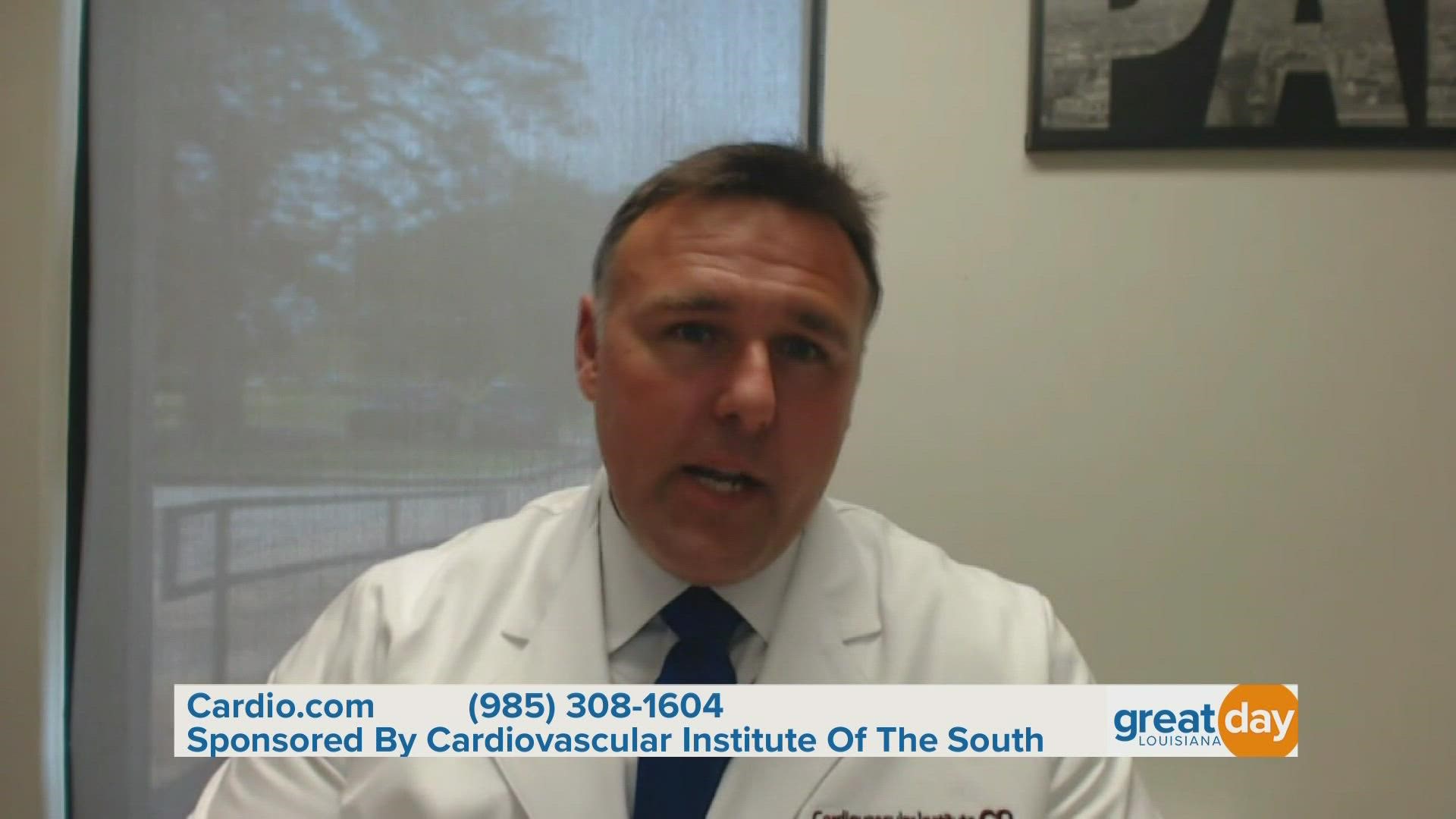 Dr. Chris Paris with Cardiovascular Institute of the South tells us more about Peripheral Artery Disease and what you can do to prevent it.