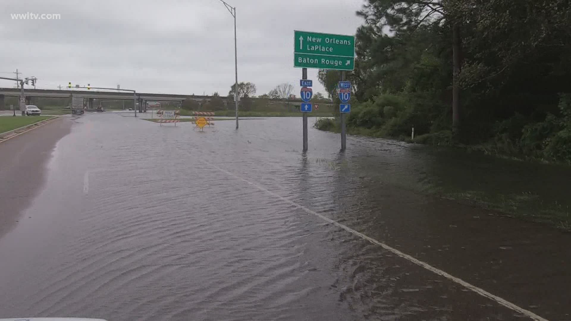 Some areas in St. John Parish see flooding from Tropical Storm Beta tidal