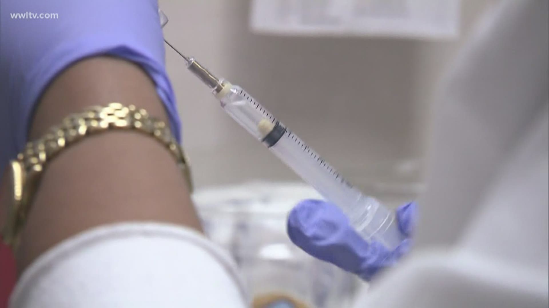 Louisiana is one of 17 states that allows parents to opt out of getting their children vaccines.