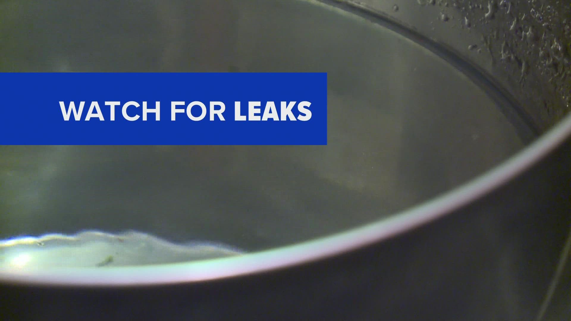 Meg Farris has some tips on what you can do about leaks after a storm and before you can get a permanent fix.