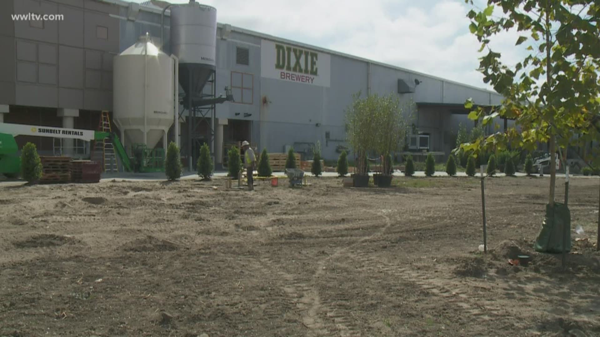 By December, the beer will be brewed at the new plant. Birch said he hopes doors will open to the public by January 2020.