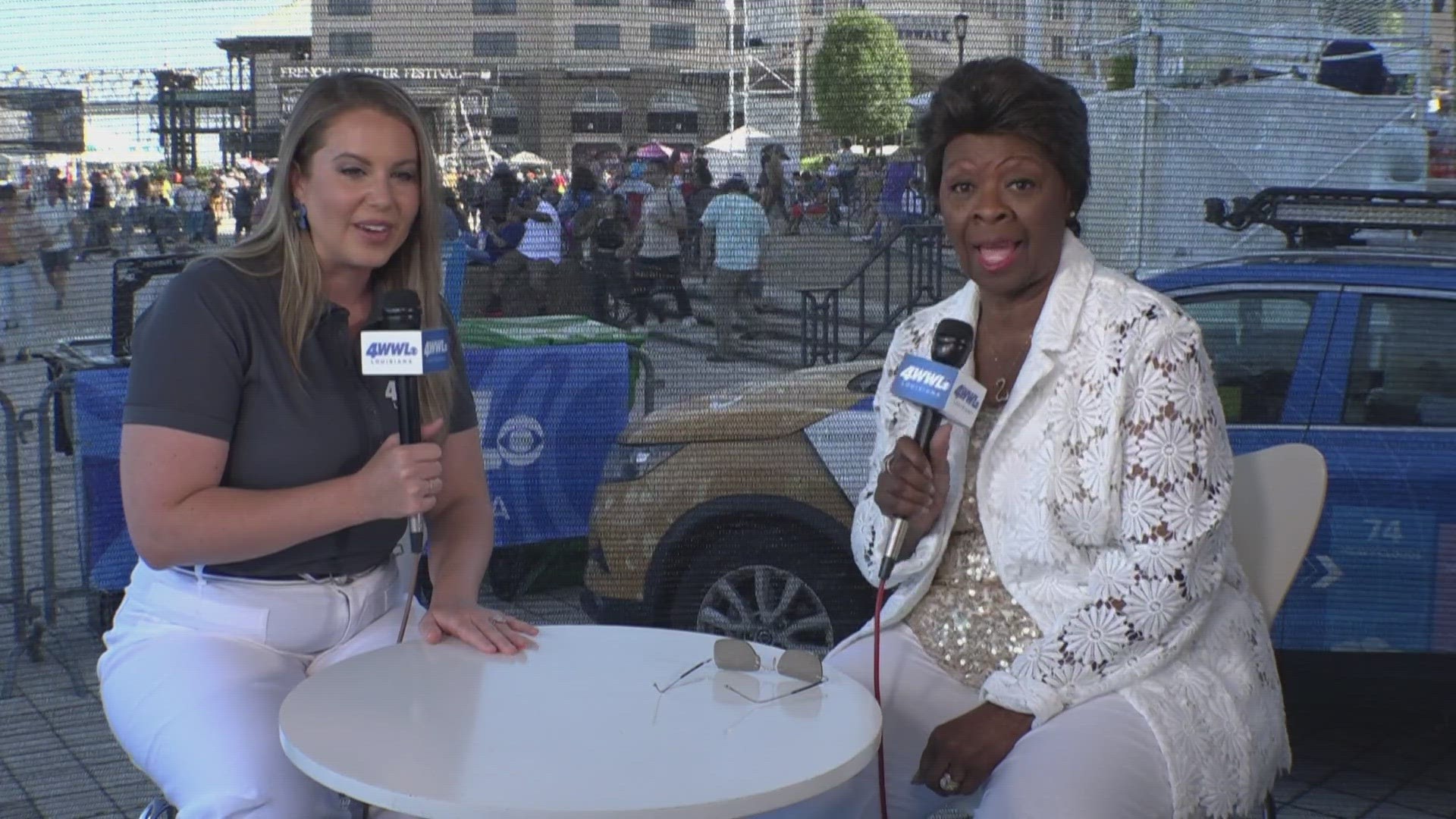 Irma Thomas sat down at the WWL Louisiana Love stage to talk about her 50 year career and more.