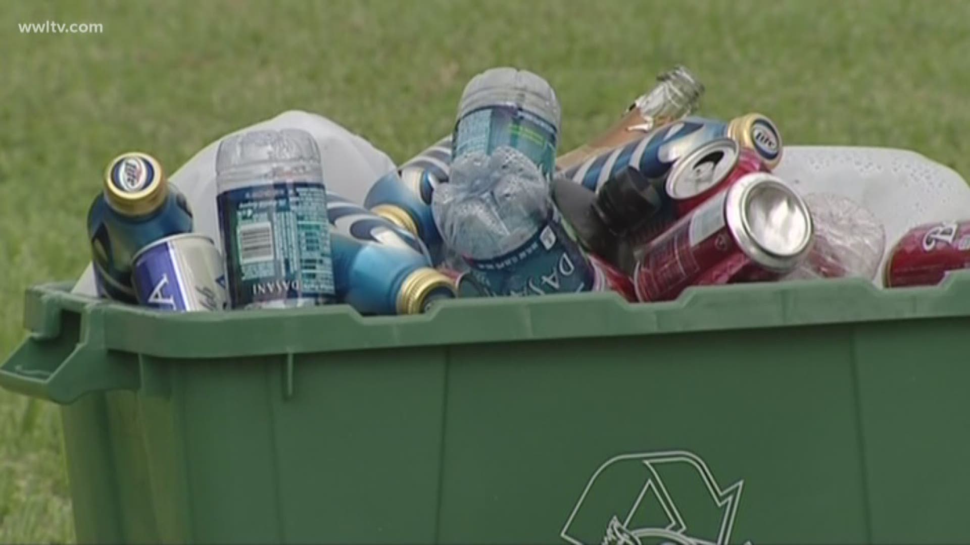 Jefferson Parish officials say they're trying to re-structure their program now that China is refusing most recyclables.