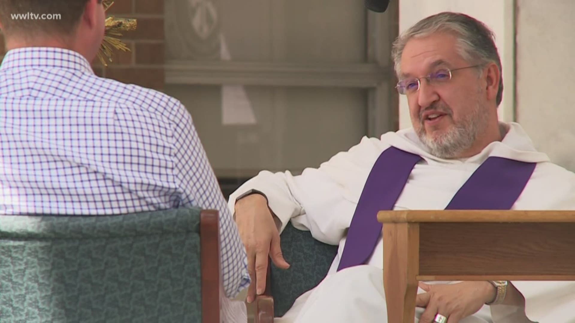 New Orleans Archbishop Gregory Aymond has stopped public Masses for now, but Restrepo still celebrates it daily in a thoroughly modern way: live on Facebook.