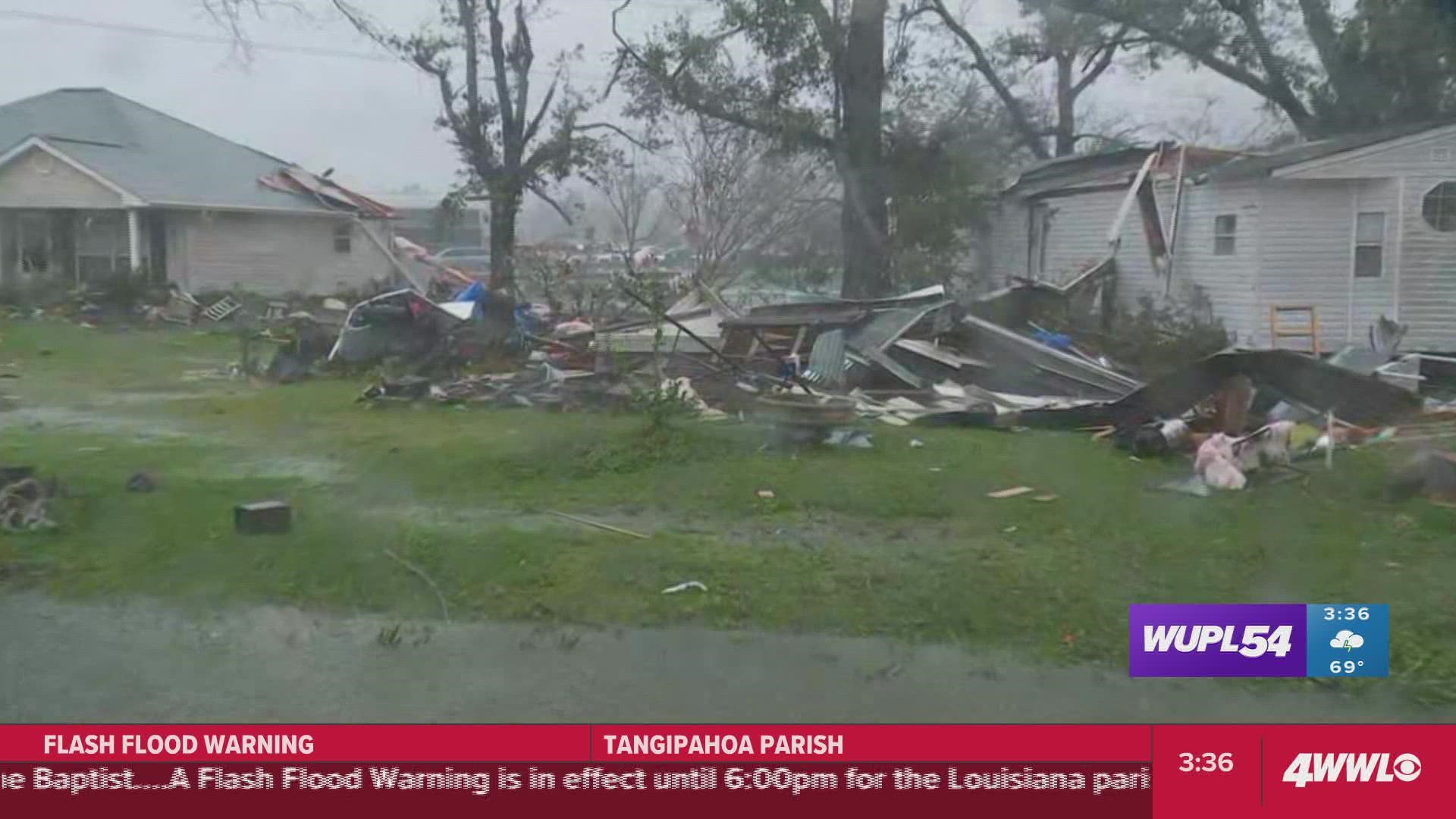 St. Charles Parish President Matthew Jewell gives an update on tornado