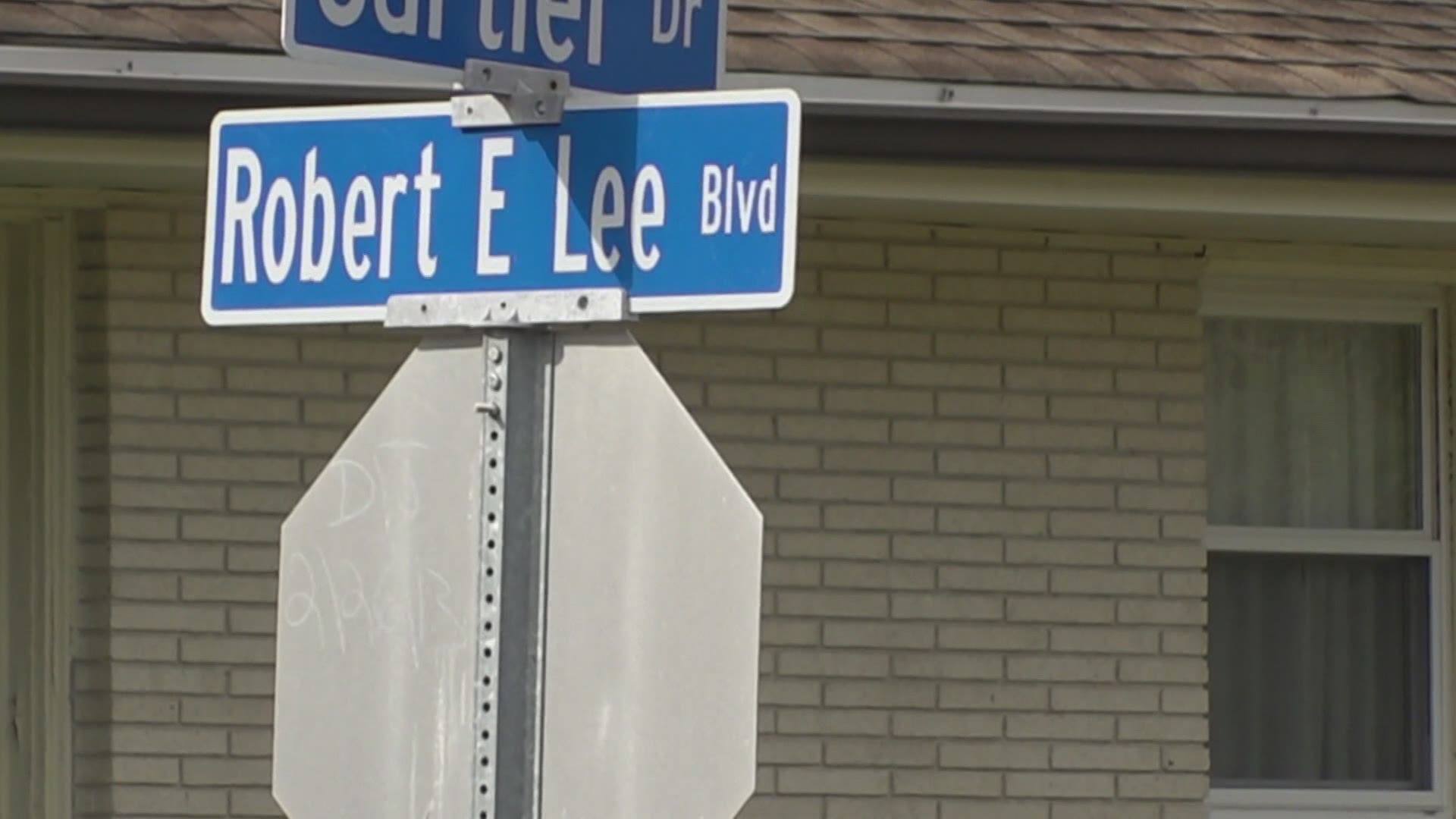 An update to a story from Friday on WWL-TV at 6 pm. about the renaming process for Robert E. Lee Boulevard.