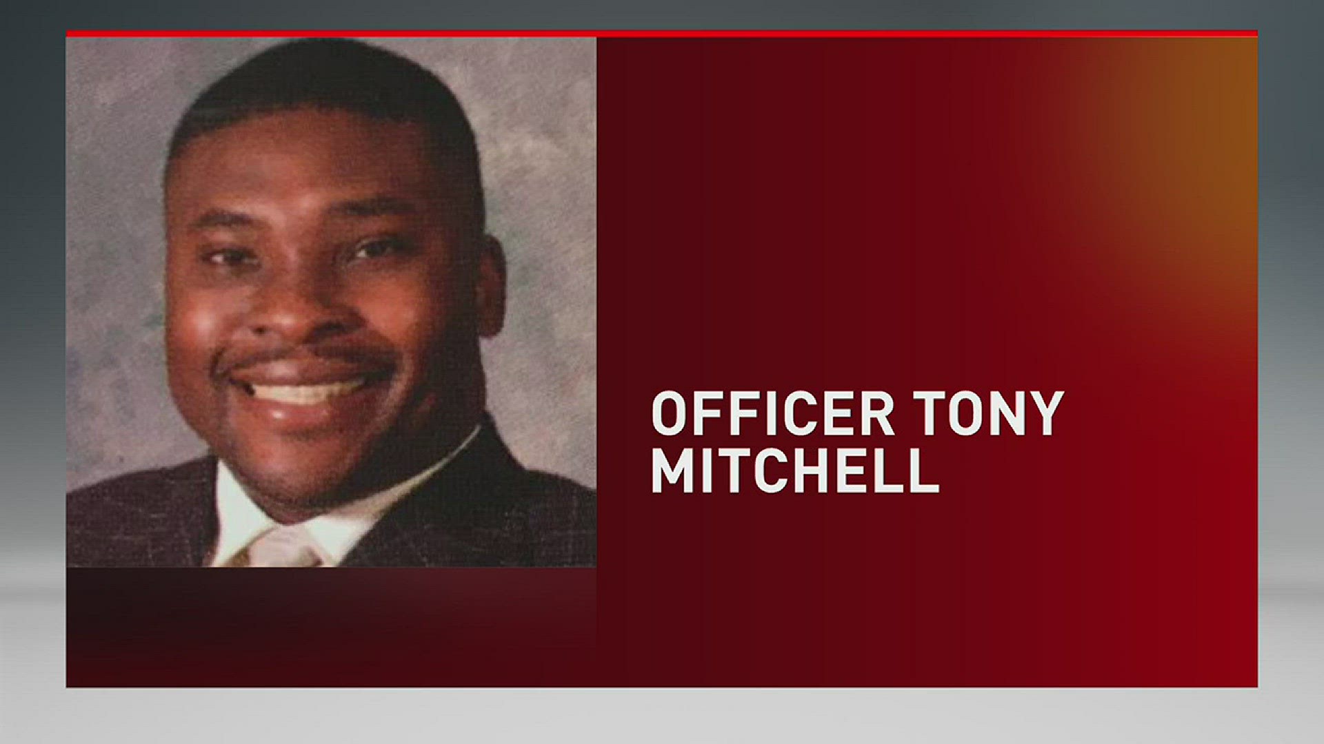 Tony Mitchell, a 19-year-veteran of the NOPD, died when he was knocked over a railing of the elevated portion of the West Bank Expressway Friday morning.