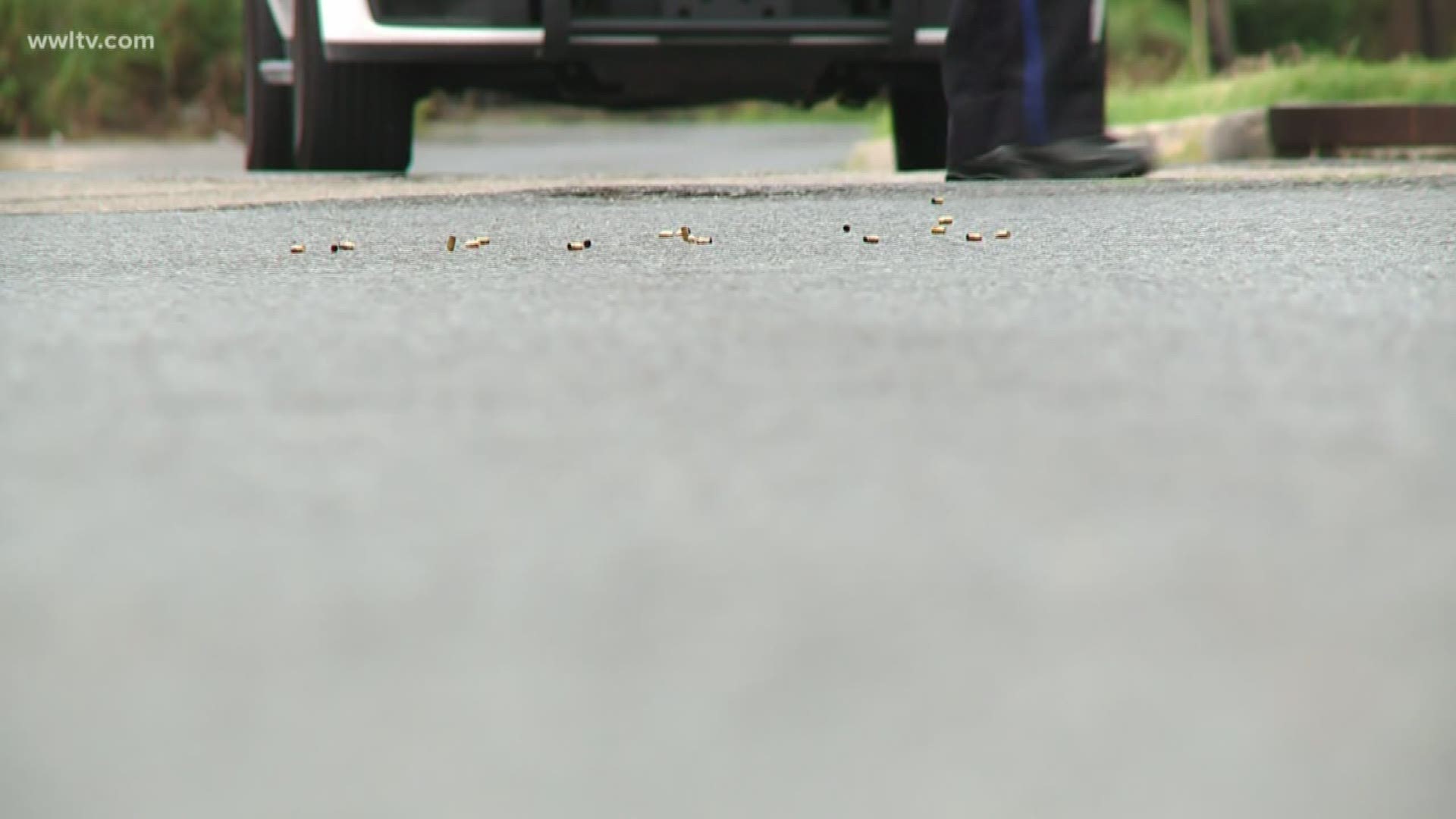 The New Orleans Police confirmed that the "non-fatal" shooting happened in the 3000 block of Higgins Blvd. near the school.