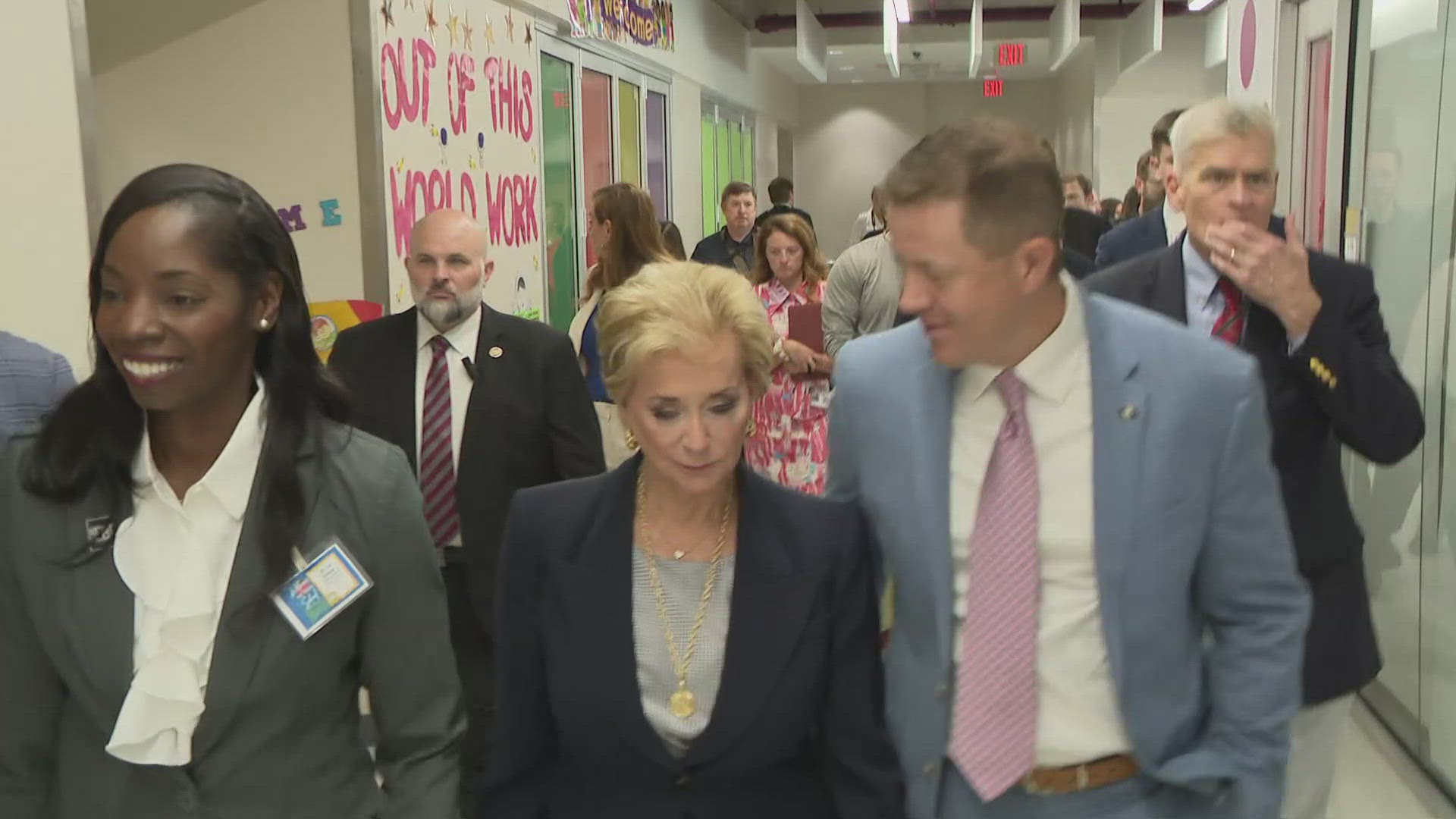 State School Superintendent Cade Brumley was eager to highlight Louisiana's progress.
