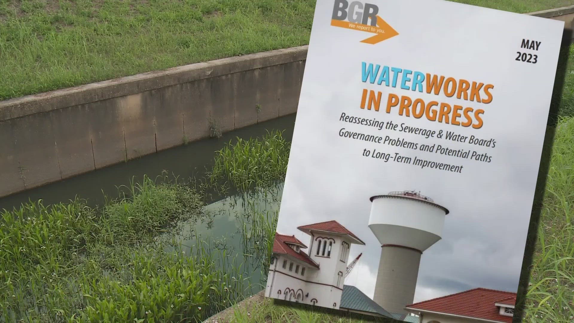 BGR said that SWBNO has major issues in its governance structure that are directly affecting problems with the city's water, sewer and drainage systems.