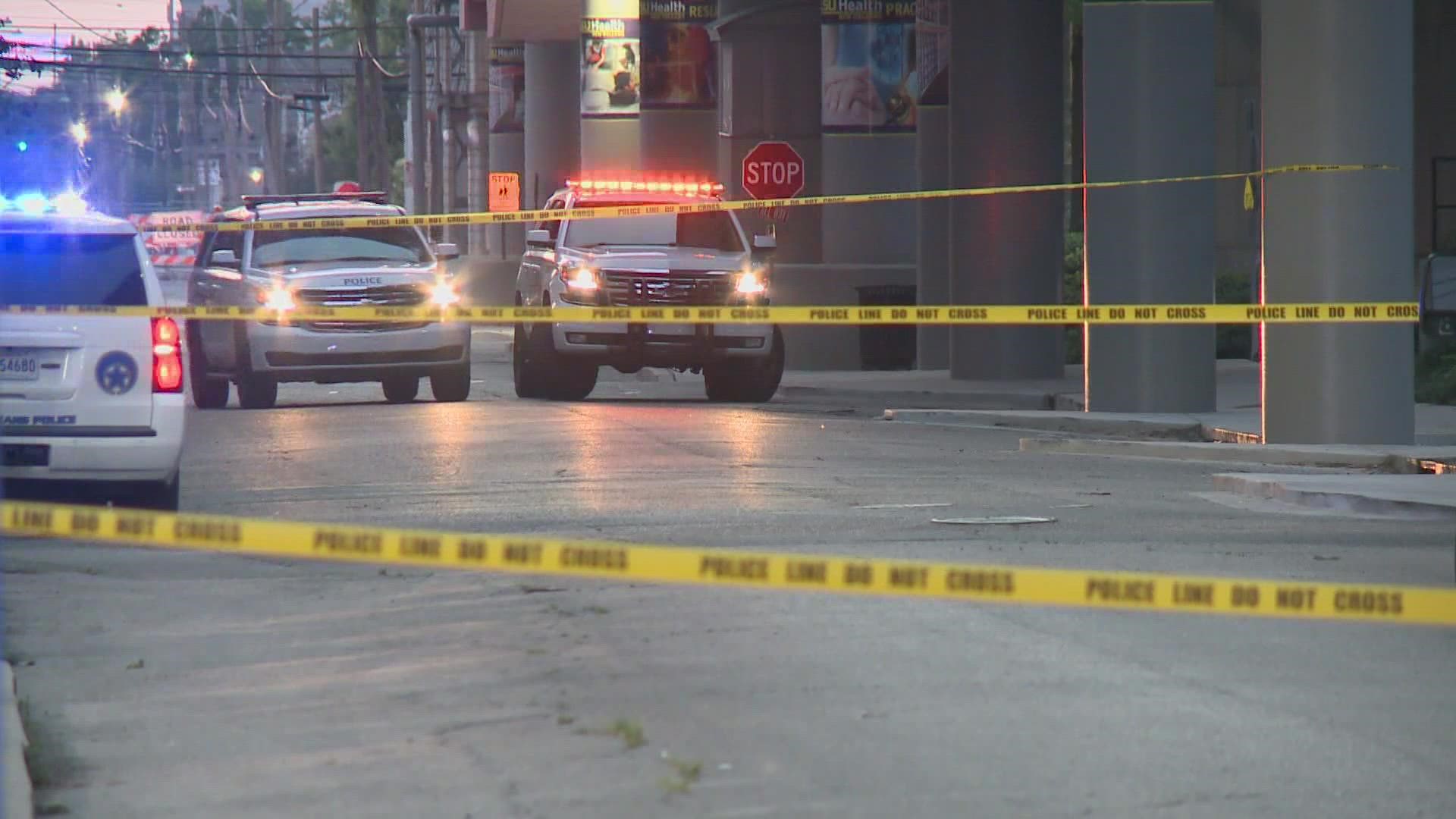 Two people were killed and two others wounded in four separate shootings in a three-hour span in New Orleans Sunday evening, according to the NOPD