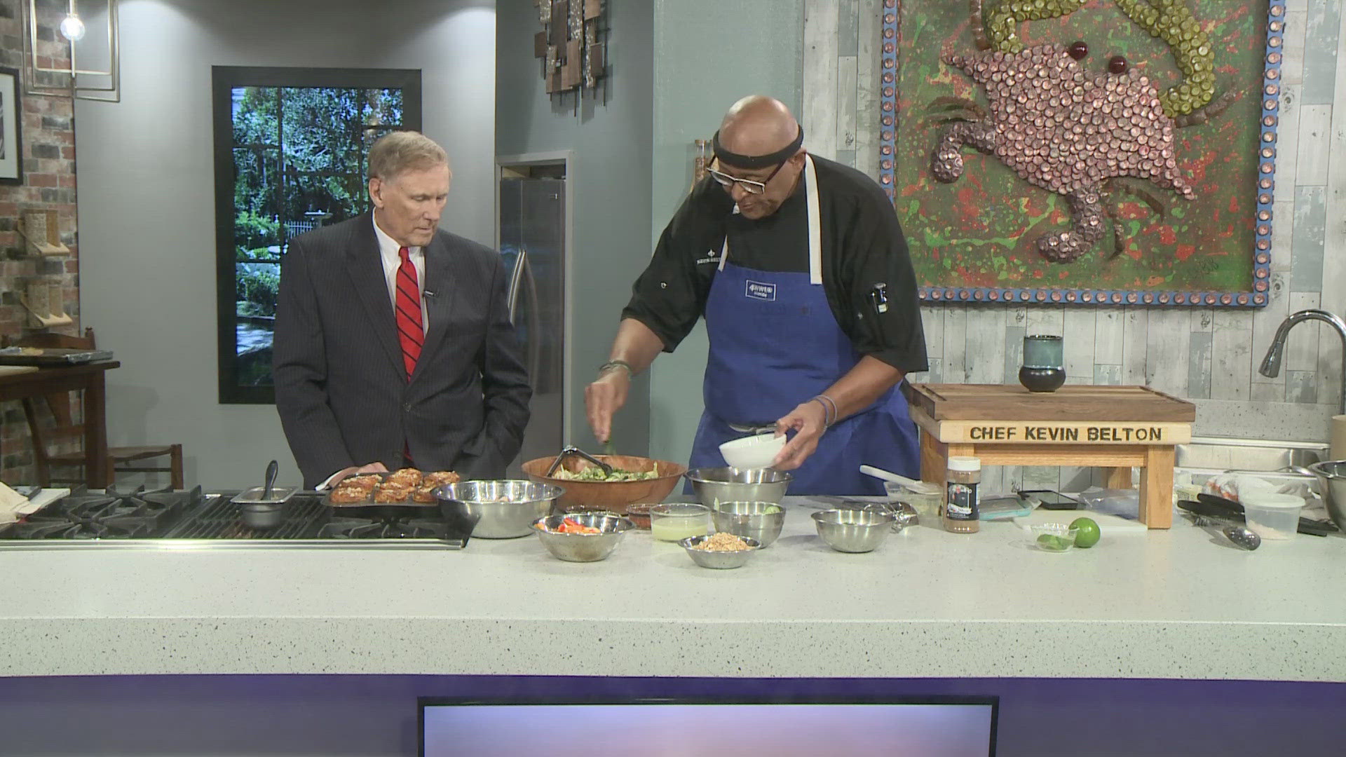 Chef Kevin Belton is cooking it up in the WWL Louisiana Kitchen.