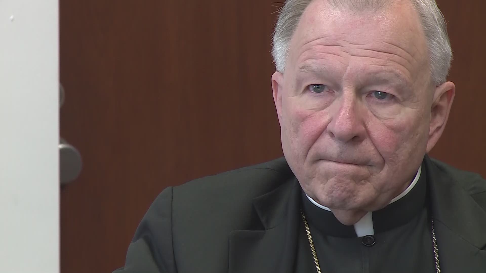 Archbishop Gregory Aymond discusses why he released the names of 57 clergy members in the Archdiocese of New Orleans with substantiated claims of sexual abuse against them.