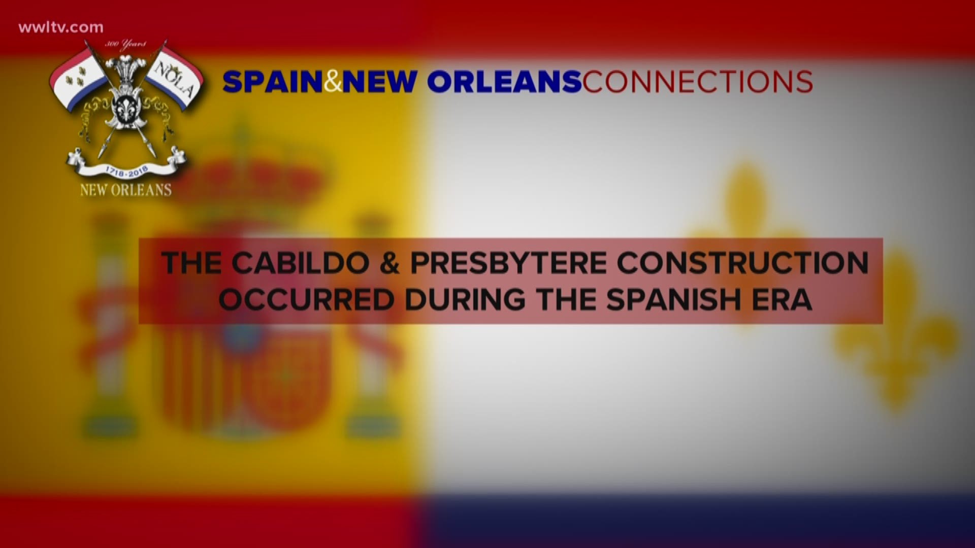Spain and New Orleans share a large connection.