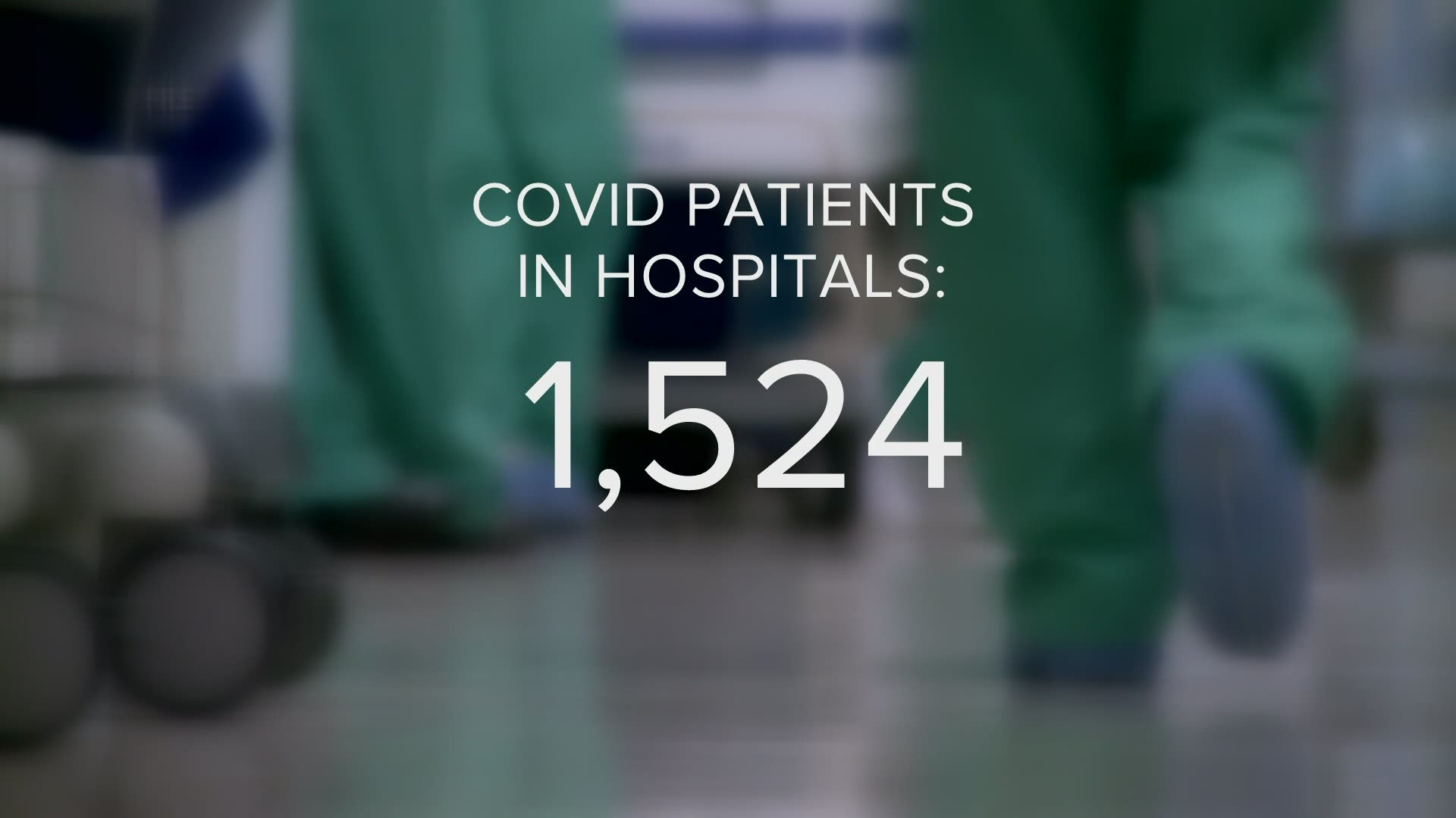 The LDH reports that there were only four ICU beds available on Tuesday in Louisiana's Acadiana region which includes seven parishes near Lafayette.