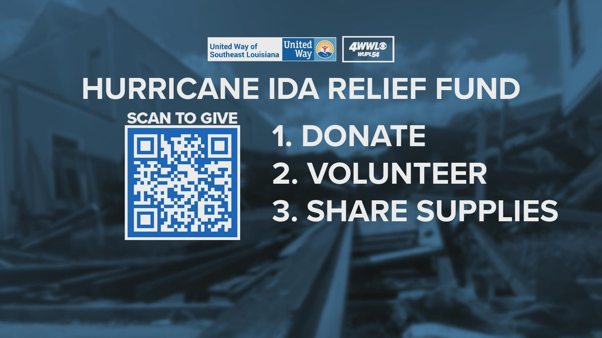 Here's how you can help out with the Hurricane Ida Relief Fund if you are able.