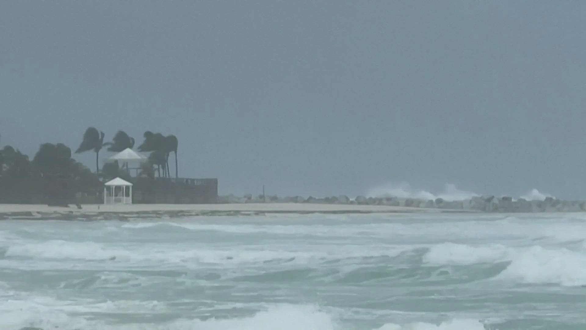 Beryl is expected to strengthen as it crosses back into the Gulf of Mexico.