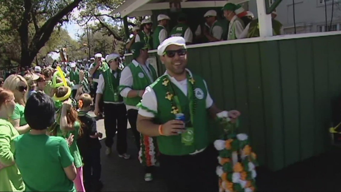 saint patricks day parade in new orleans la