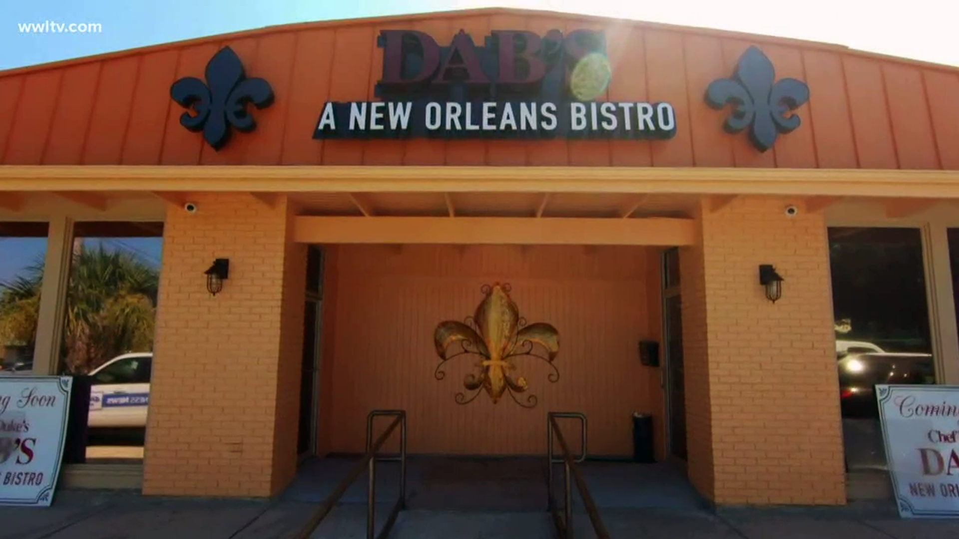 This is Dab's, Metairie's newest neighborhood restaurant. It's about to make its debut with some of Chef Duke LoCicero's dishes that made him famous at Cafe Giovanni