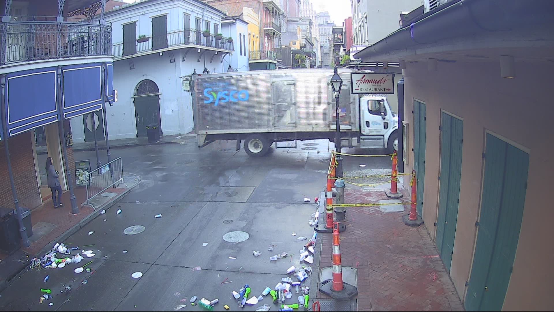 Five people were injured as shots rang out on Bourbon Street near Canal Street very early Saturday morning.