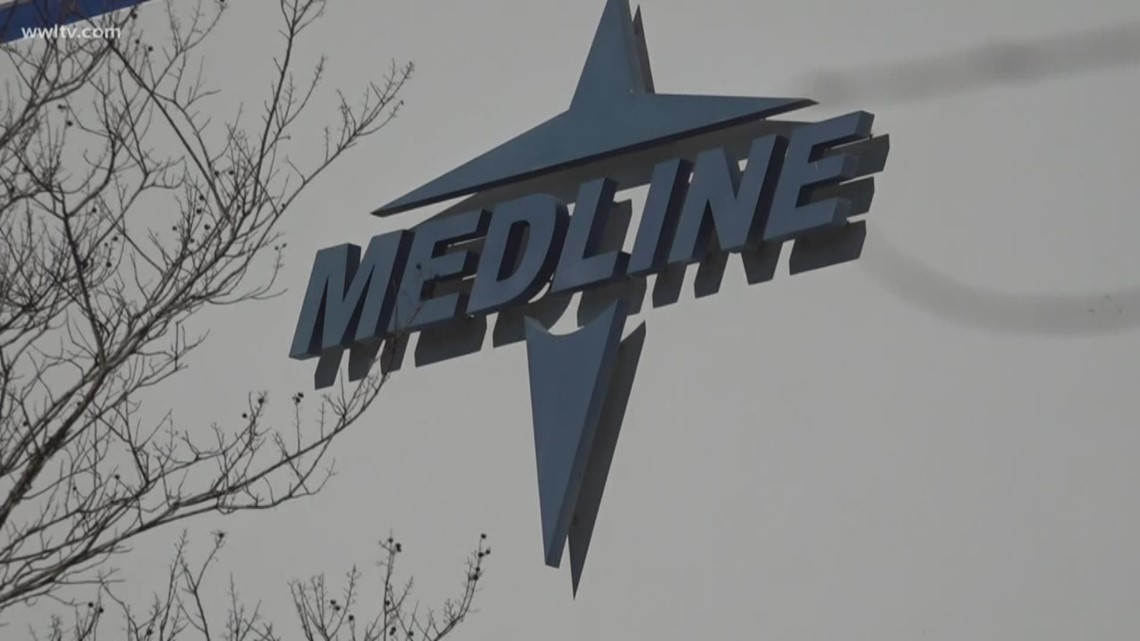 The Medline Industries medical distribution center is planned to be built on the north side of I-12 west of LA 21 by Ochsner Boulevard in St. Tammany Parish.