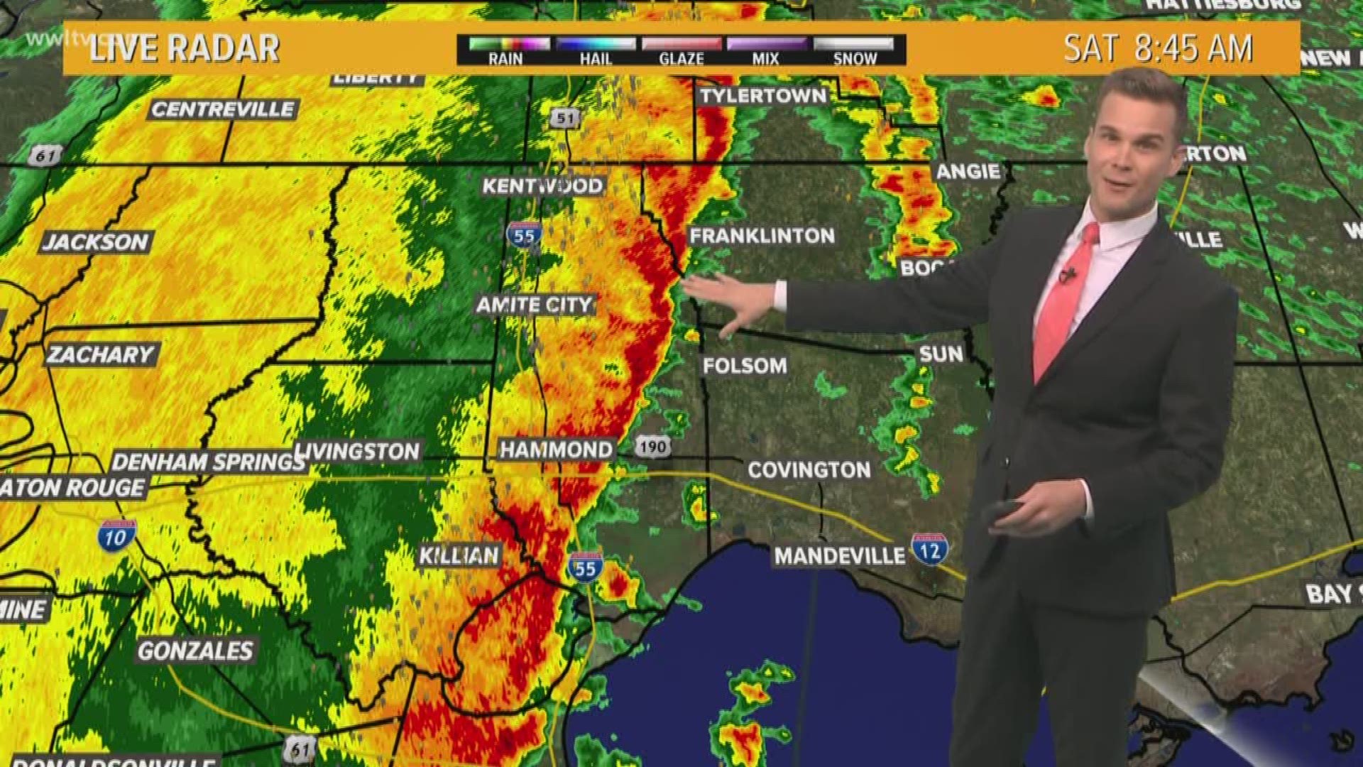 Weather Tracking strong thunderstorms