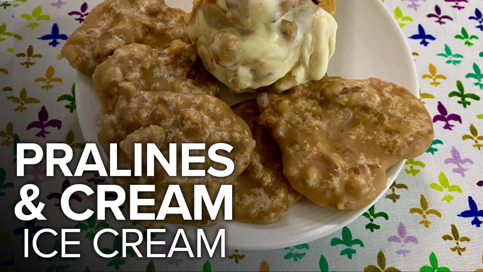 It's National Praline Day! So we're going to make some pralines, then turn them into ice cream.