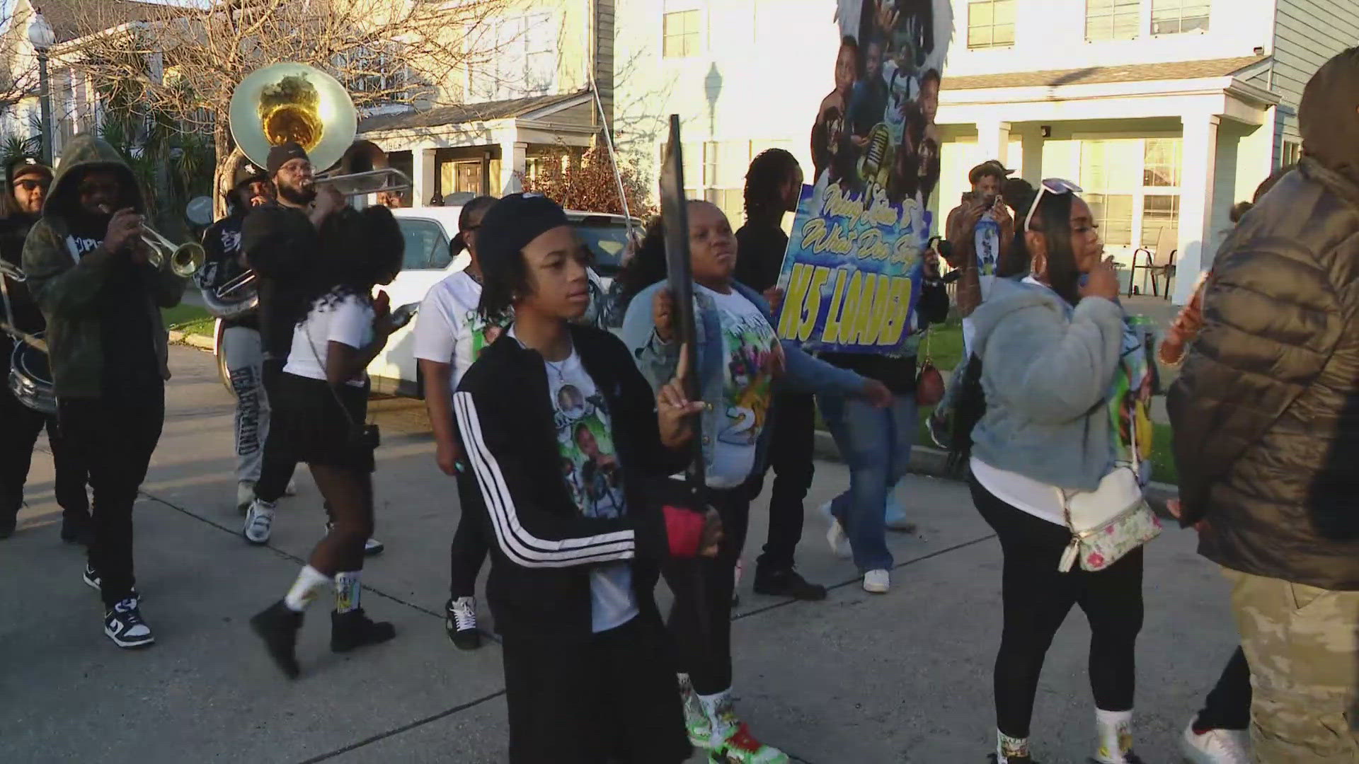 Algiers honors teen killed two years ago with second line and ...