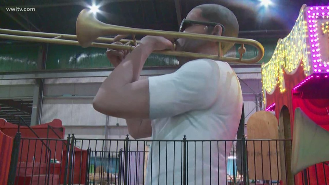 Trombone Shorty honored with new float in Freret parade