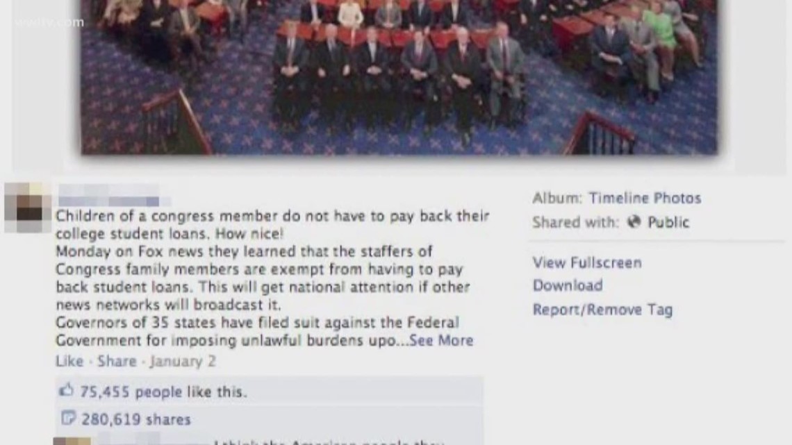 Verify Is Viral Post About Congress Members True Wwltv Com