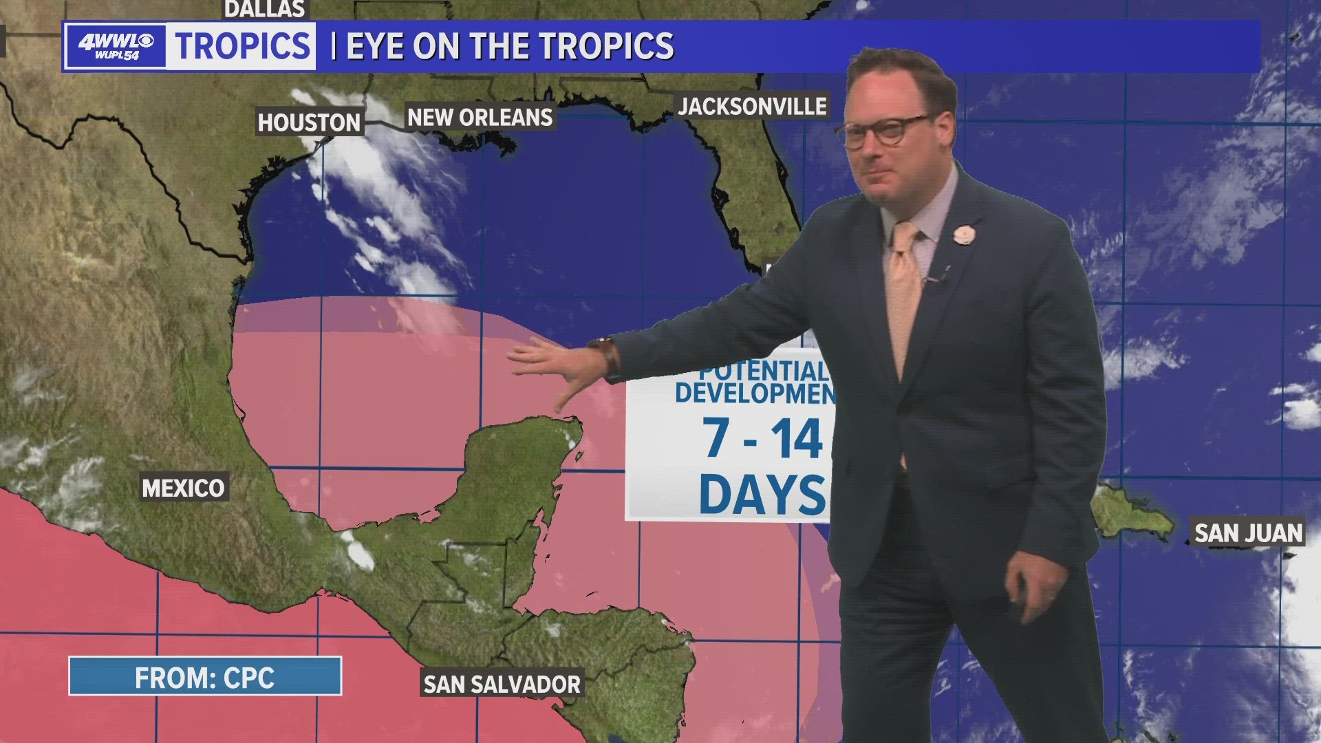 There are no threats to the Gulf of Mexico through this weekend