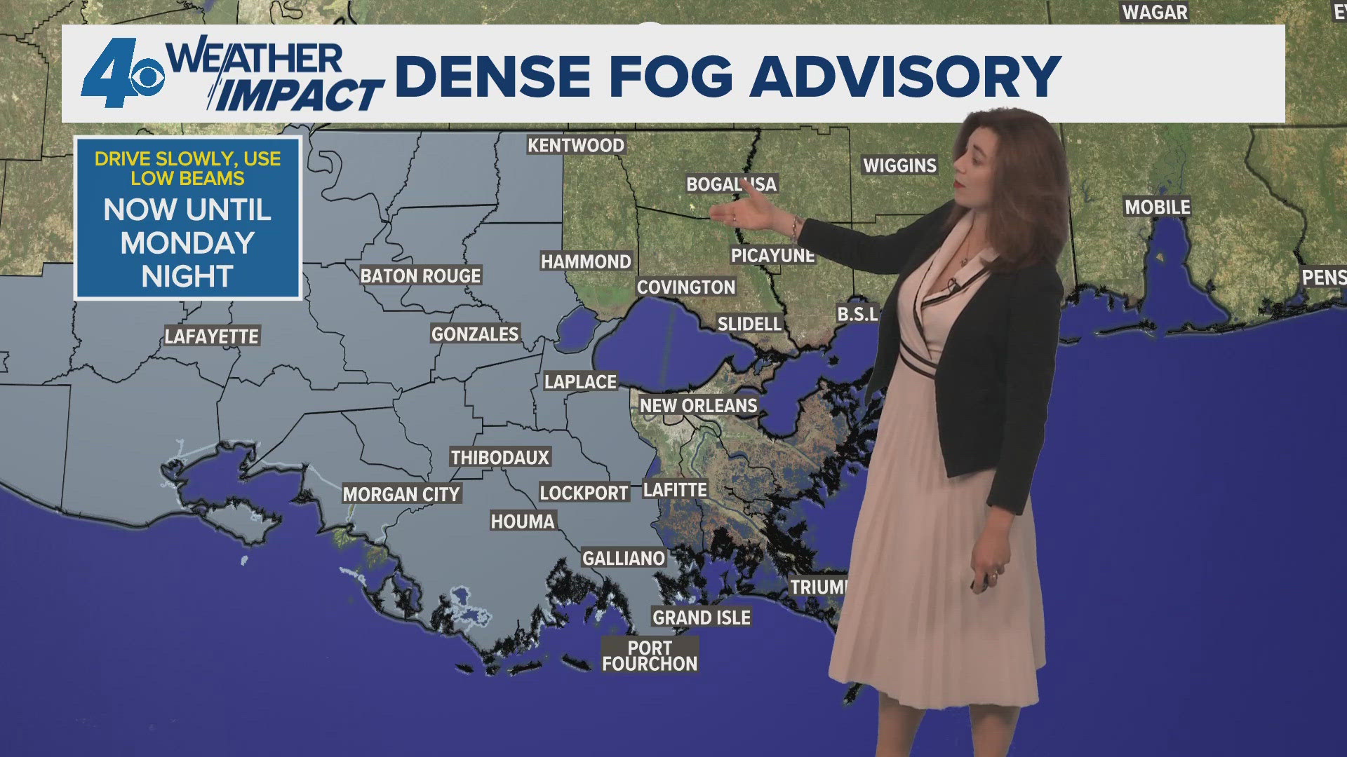 New Orleans Weather Impact: Spring-like week ahead with fog possible ...