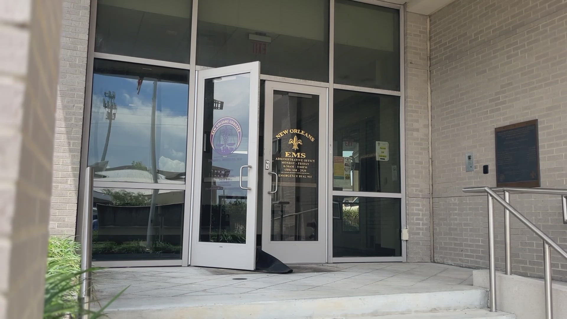 The office had to pause autopsies because of the heat when the A/C went out Monday.