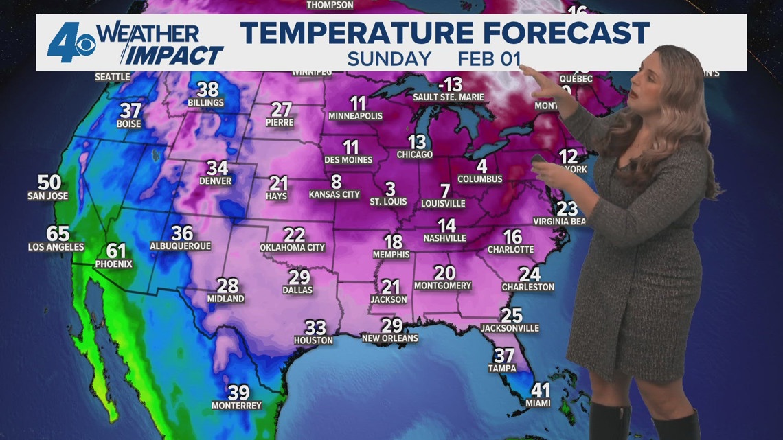 Weather Impact Alert: Dangerous wind chills this weekend | wwltv.com