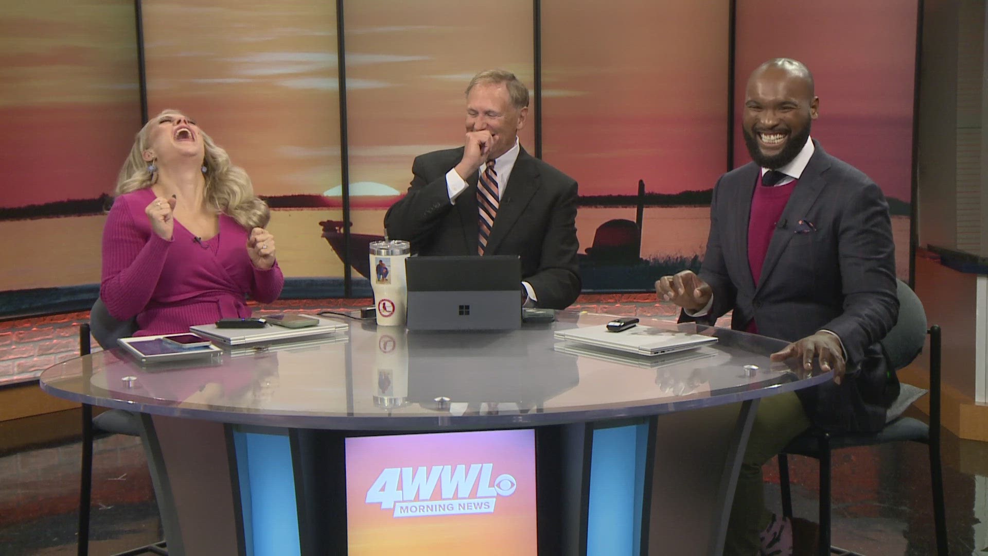 Roach! WWL Anchor Brheanna Boudreaux gets a scare live on air | wwltv.com